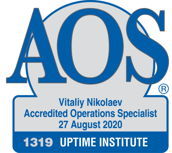 AOS Uptime Institute - Виталий Николаев